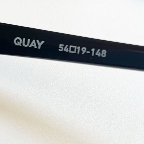 Quay Australia Cat Eye Polarized Black Sunglasses main image 10
